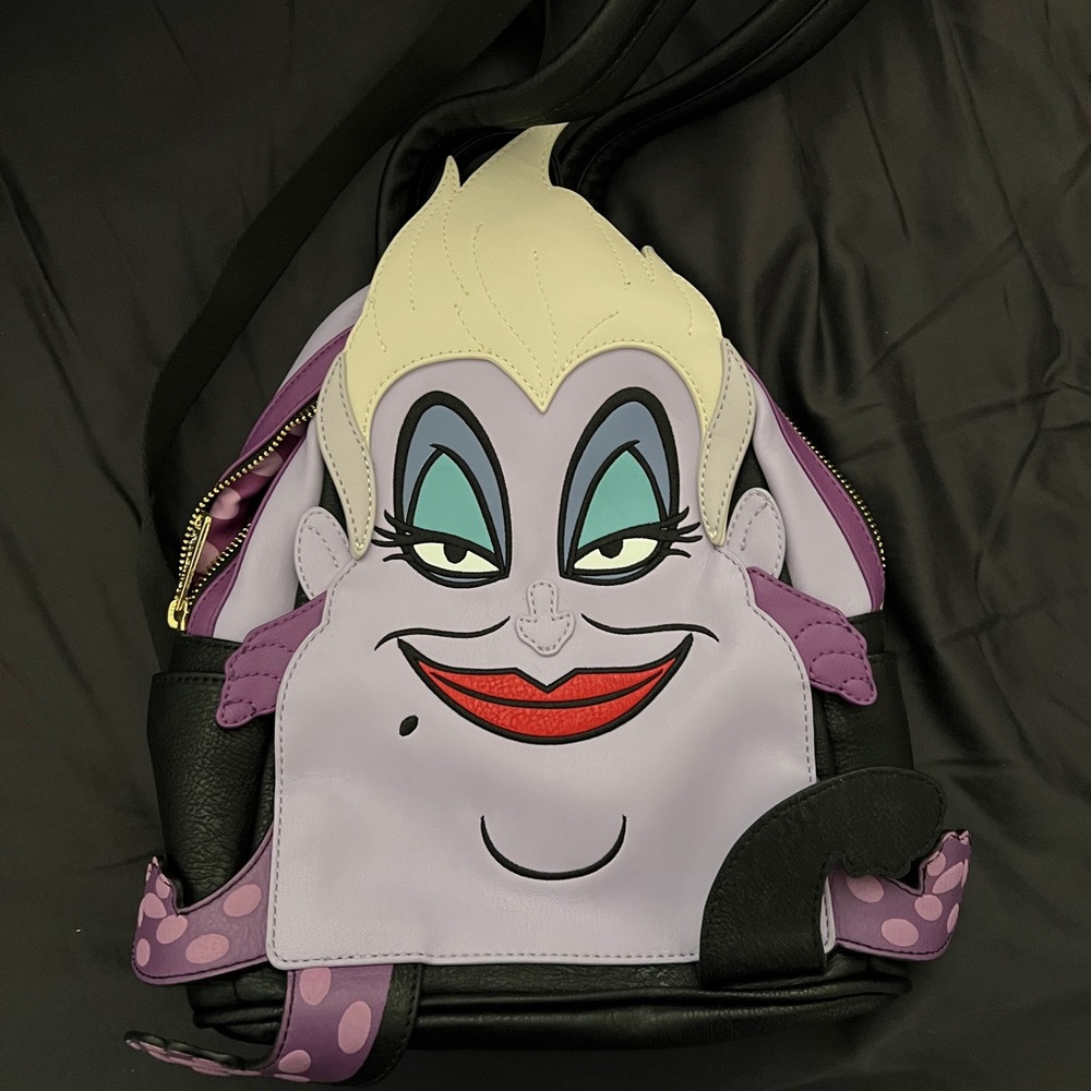 Ursula Themed Purple Backpack